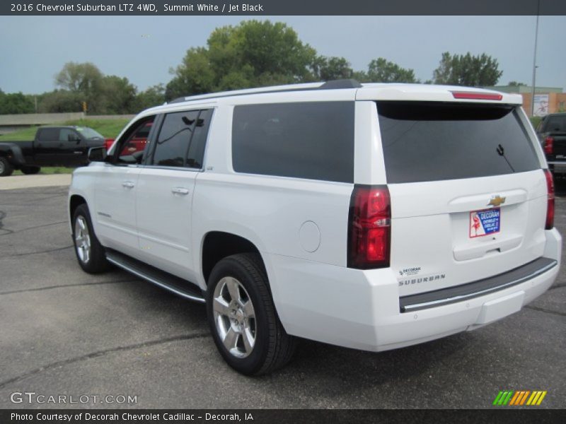 Summit White / Jet Black 2016 Chevrolet Suburban LTZ 4WD