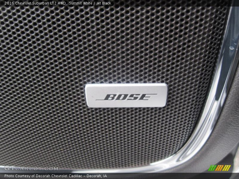 Summit White / Jet Black 2016 Chevrolet Suburban LTZ 4WD