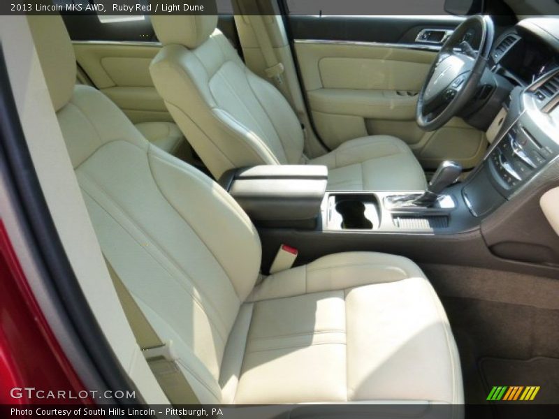 Ruby Red / Light Dune 2013 Lincoln MKS AWD