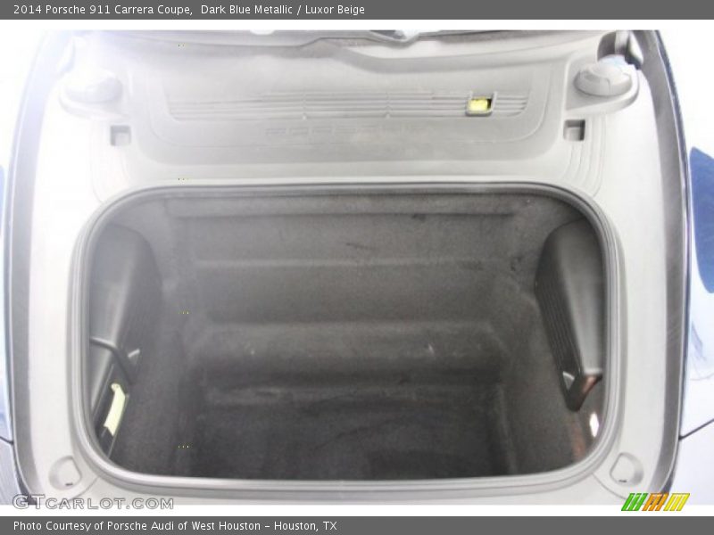  2014 911 Carrera Coupe Trunk