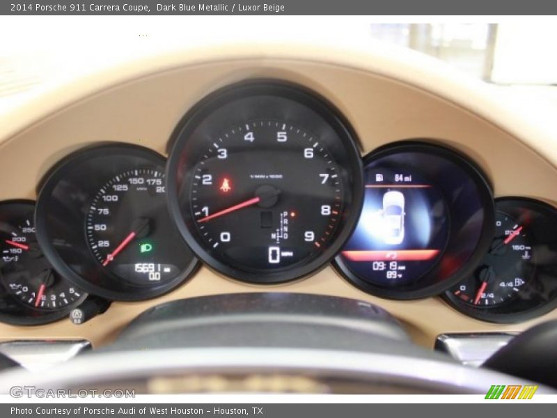  2014 911 Carrera Coupe Carrera Coupe Gauges