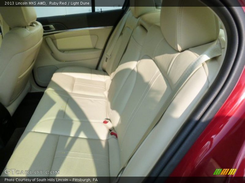 Ruby Red / Light Dune 2013 Lincoln MKS AWD