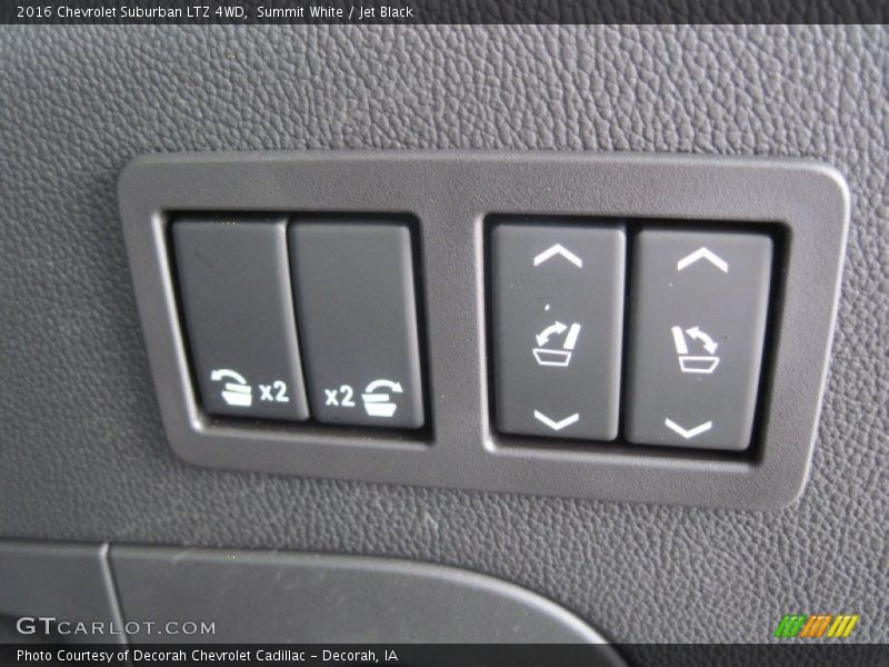 Summit White / Jet Black 2016 Chevrolet Suburban LTZ 4WD