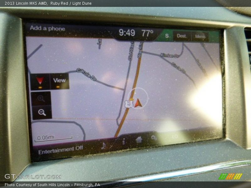 Ruby Red / Light Dune 2013 Lincoln MKS AWD