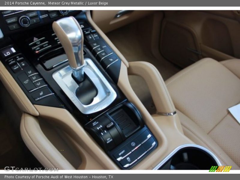 Meteor Grey Metallic / Luxor Beige 2014 Porsche Cayenne
