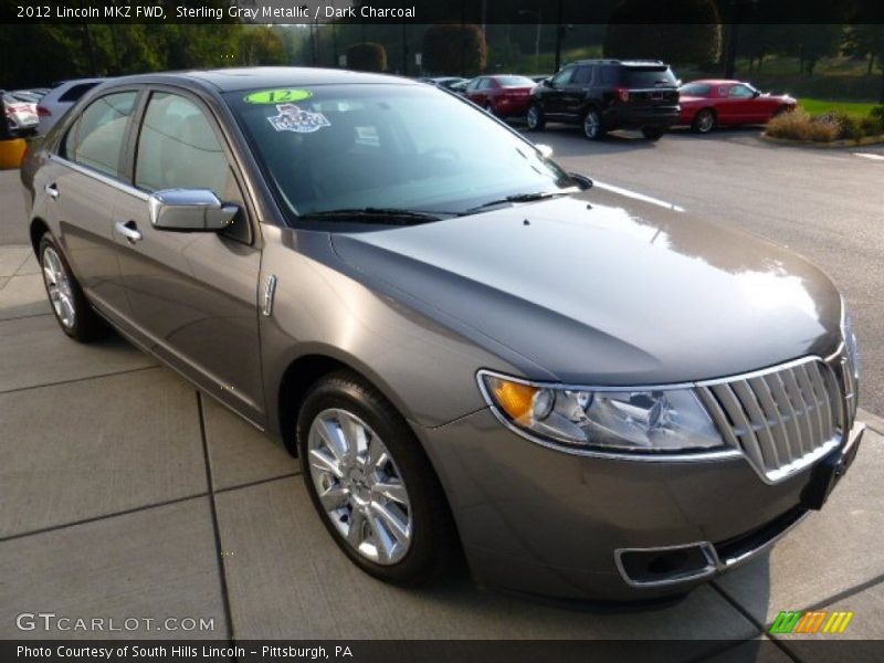 Sterling Gray Metallic / Dark Charcoal 2012 Lincoln MKZ FWD