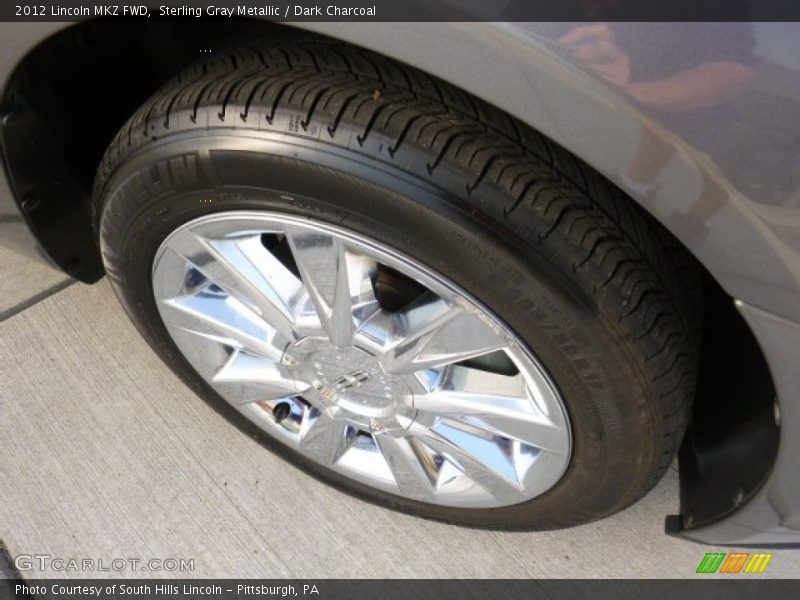 Sterling Gray Metallic / Dark Charcoal 2012 Lincoln MKZ FWD