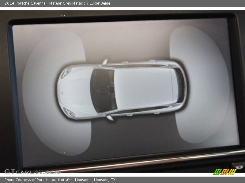 Meteor Grey Metallic / Luxor Beige 2014 Porsche Cayenne