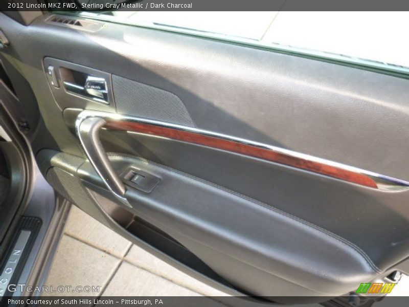 Sterling Gray Metallic / Dark Charcoal 2012 Lincoln MKZ FWD