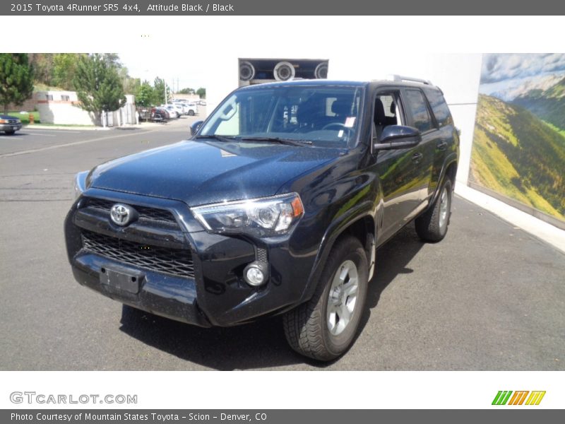 Attitude Black / Black 2015 Toyota 4Runner SR5 4x4