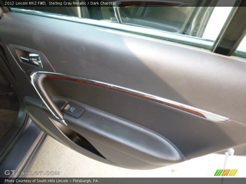 Sterling Gray Metallic / Dark Charcoal 2012 Lincoln MKZ FWD
