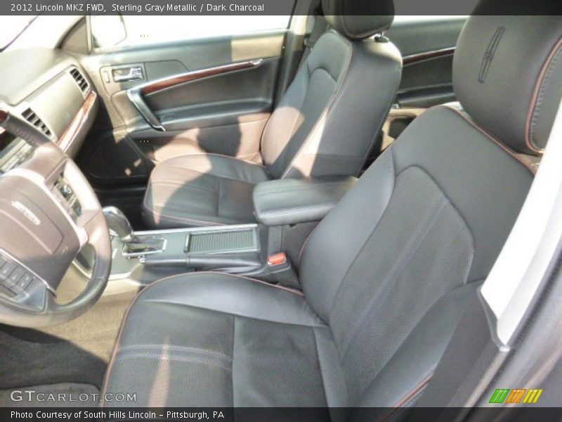 Sterling Gray Metallic / Dark Charcoal 2012 Lincoln MKZ FWD