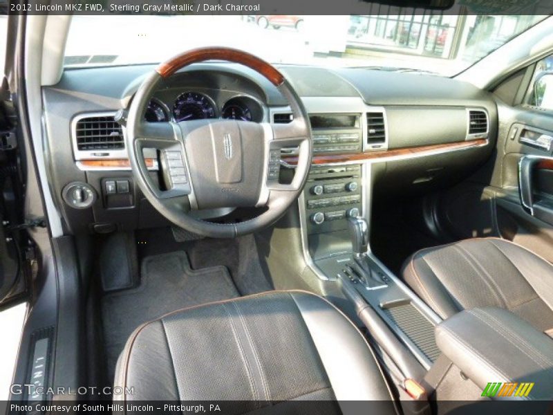 Sterling Gray Metallic / Dark Charcoal 2012 Lincoln MKZ FWD