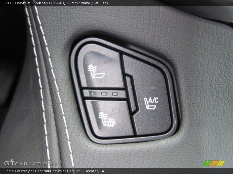 Summit White / Jet Black 2016 Chevrolet Suburban LTZ 4WD