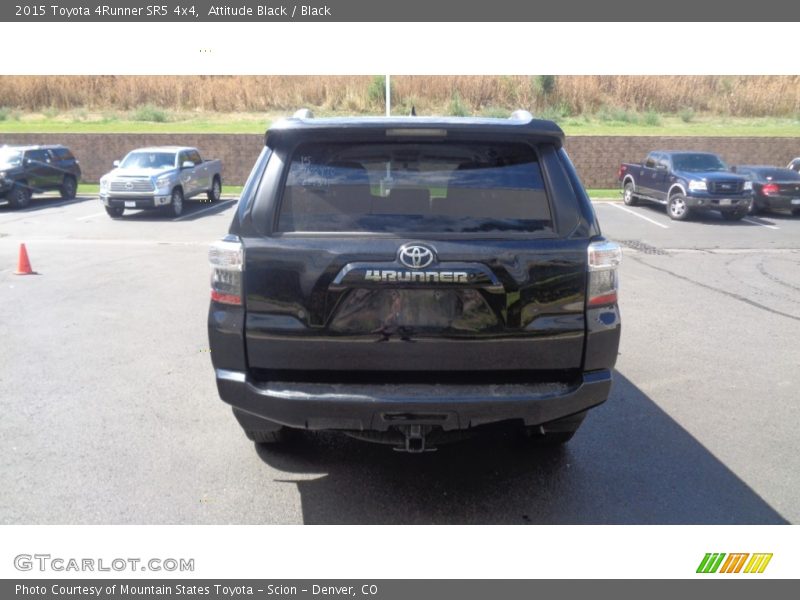 Attitude Black / Black 2015 Toyota 4Runner SR5 4x4