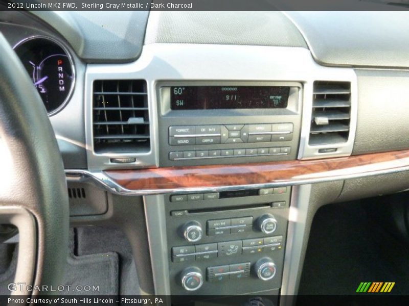 Sterling Gray Metallic / Dark Charcoal 2012 Lincoln MKZ FWD