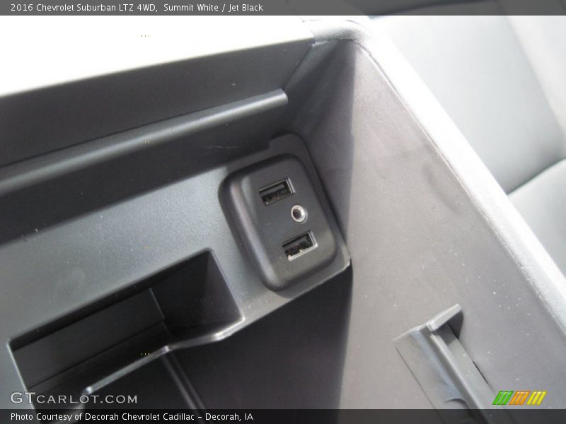 Summit White / Jet Black 2016 Chevrolet Suburban LTZ 4WD