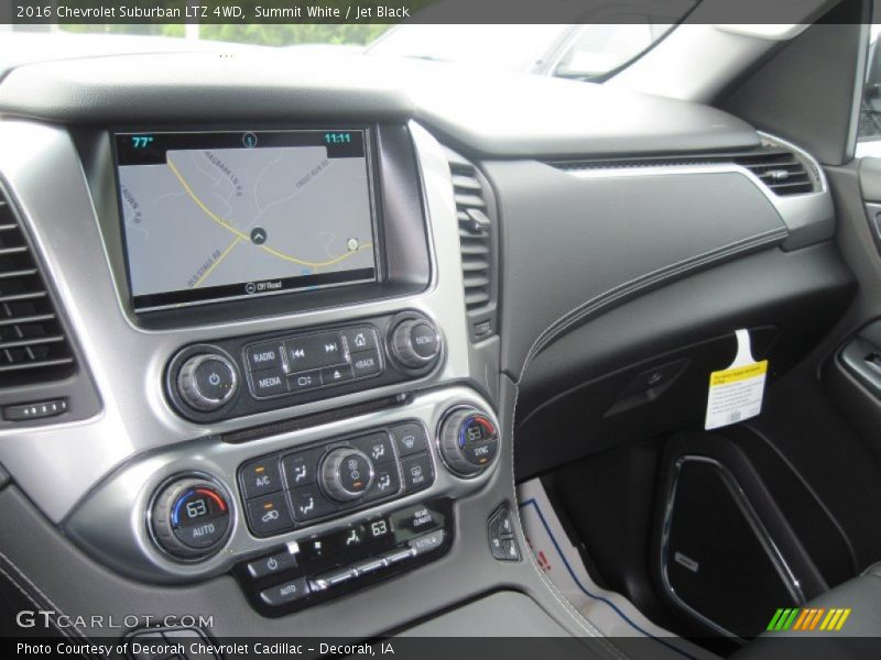 Summit White / Jet Black 2016 Chevrolet Suburban LTZ 4WD