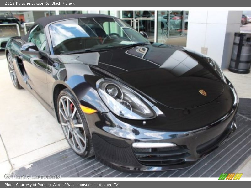 Black / Black 2013 Porsche Boxster S