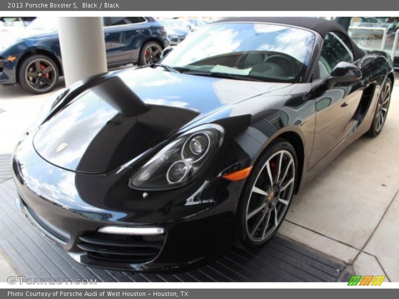 Black / Black 2013 Porsche Boxster S