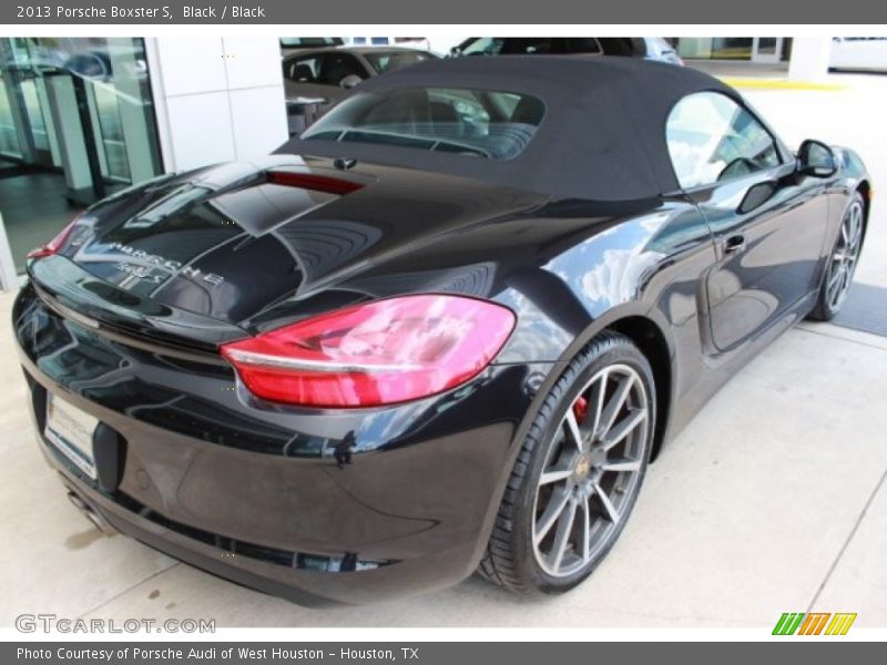 Black / Black 2013 Porsche Boxster S