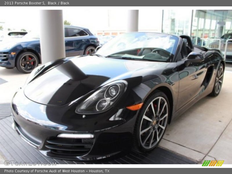 Black / Black 2013 Porsche Boxster S