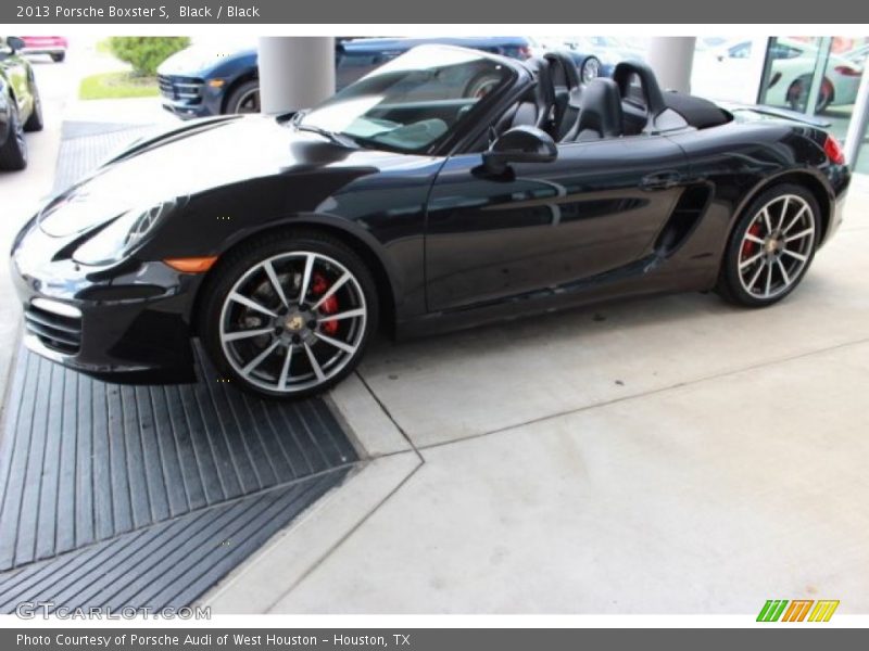 Black / Black 2013 Porsche Boxster S