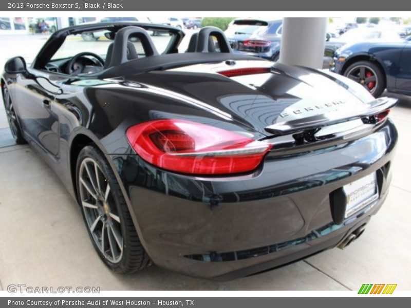 Black / Black 2013 Porsche Boxster S