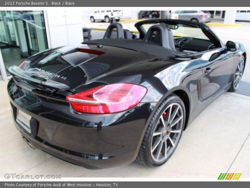 Black / Black 2013 Porsche Boxster S