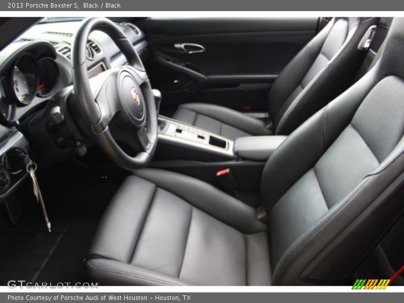 Black / Black 2013 Porsche Boxster S