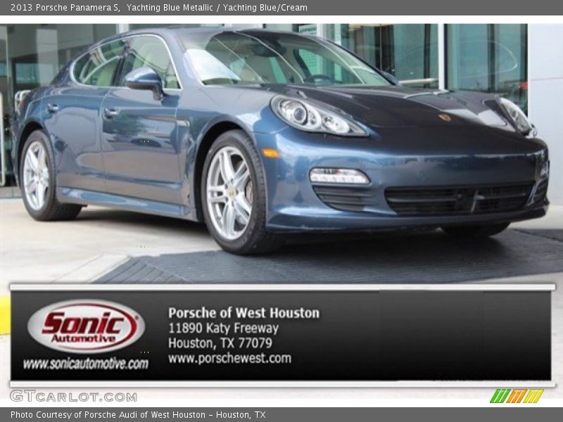 Yachting Blue Metallic / Yachting Blue/Cream 2013 Porsche Panamera S