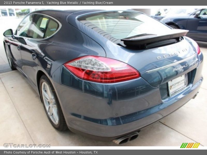 Yachting Blue Metallic / Yachting Blue/Cream 2013 Porsche Panamera S