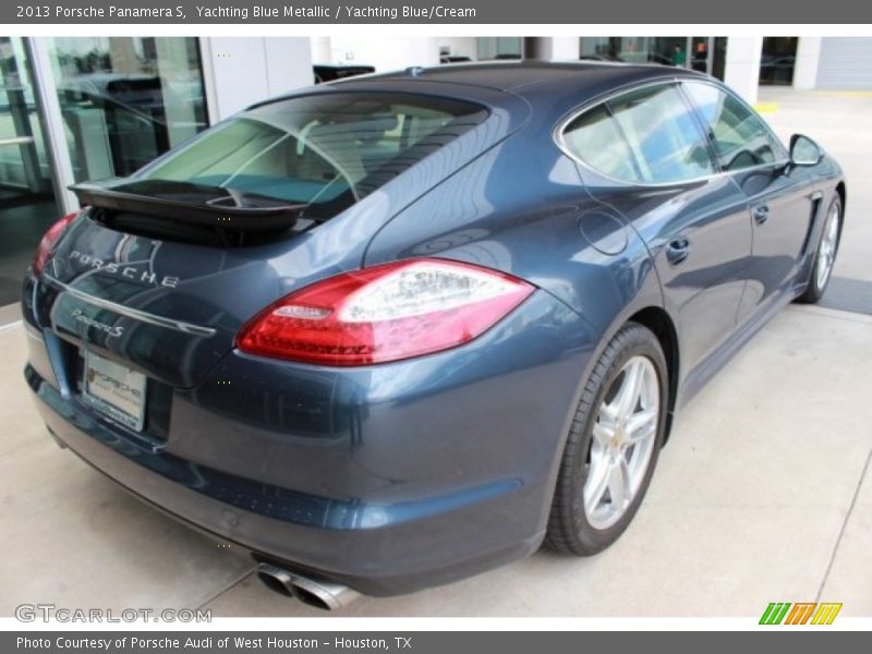 Yachting Blue Metallic / Yachting Blue/Cream 2013 Porsche Panamera S