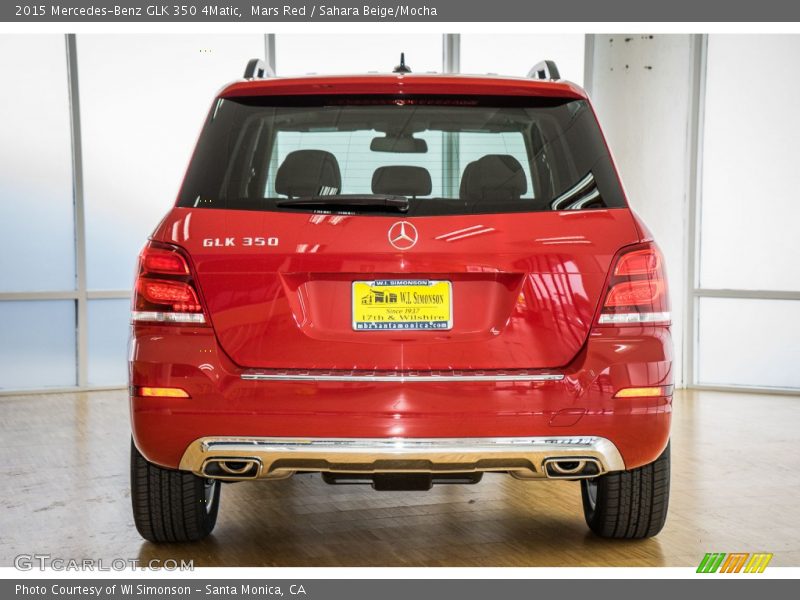 Mars Red / Sahara Beige/Mocha 2015 Mercedes-Benz GLK 350 4Matic