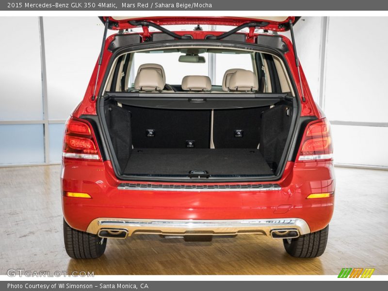 Mars Red / Sahara Beige/Mocha 2015 Mercedes-Benz GLK 350 4Matic