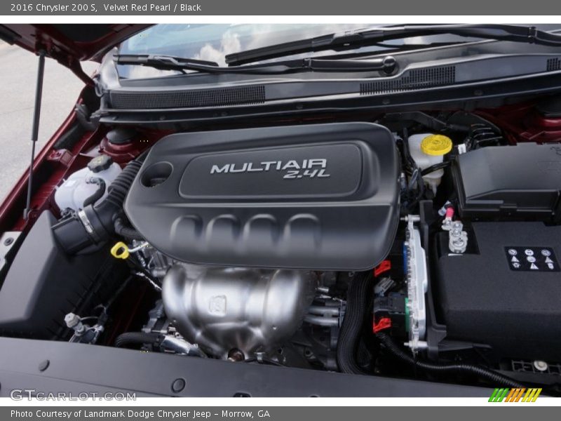  2016 200 S Engine - 3.6 Liter DOHC 24-Valve VVT Pentastar V6