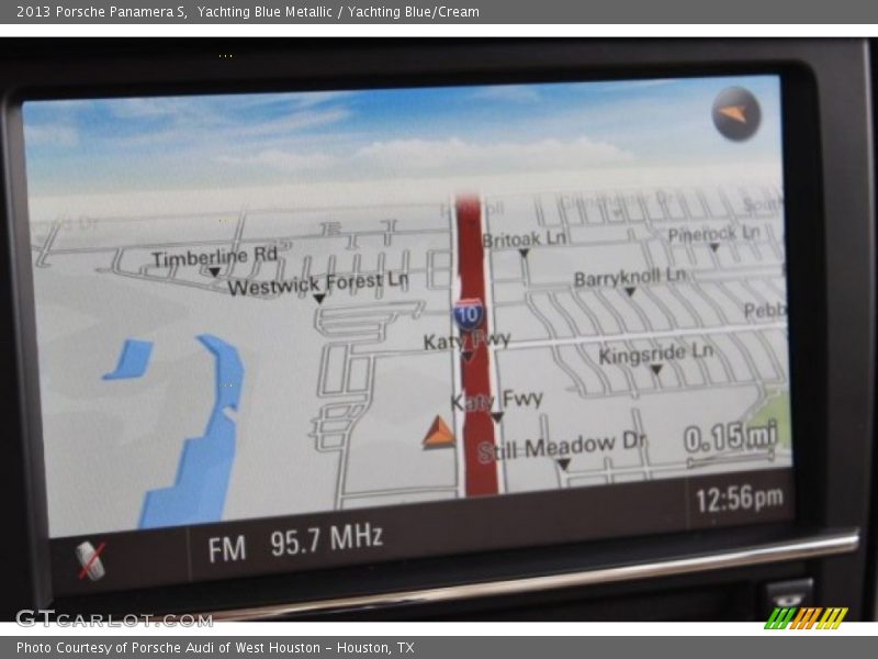 Navigation of 2013 Panamera S