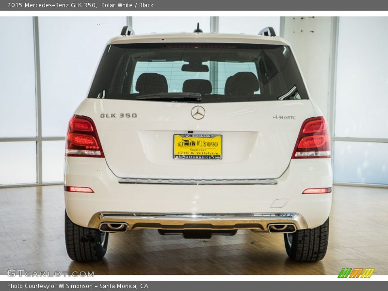 Polar White / Black 2015 Mercedes-Benz GLK 350