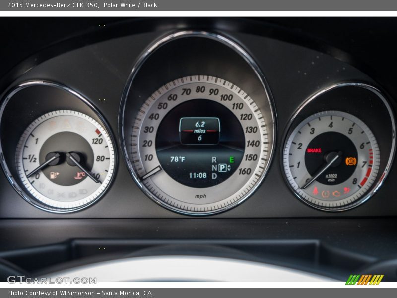 Polar White / Black 2015 Mercedes-Benz GLK 350