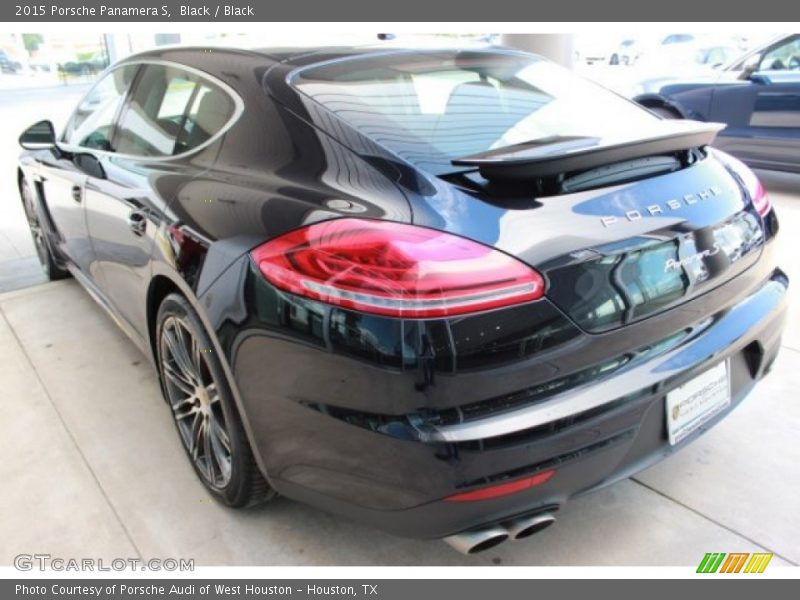 Black / Black 2015 Porsche Panamera S