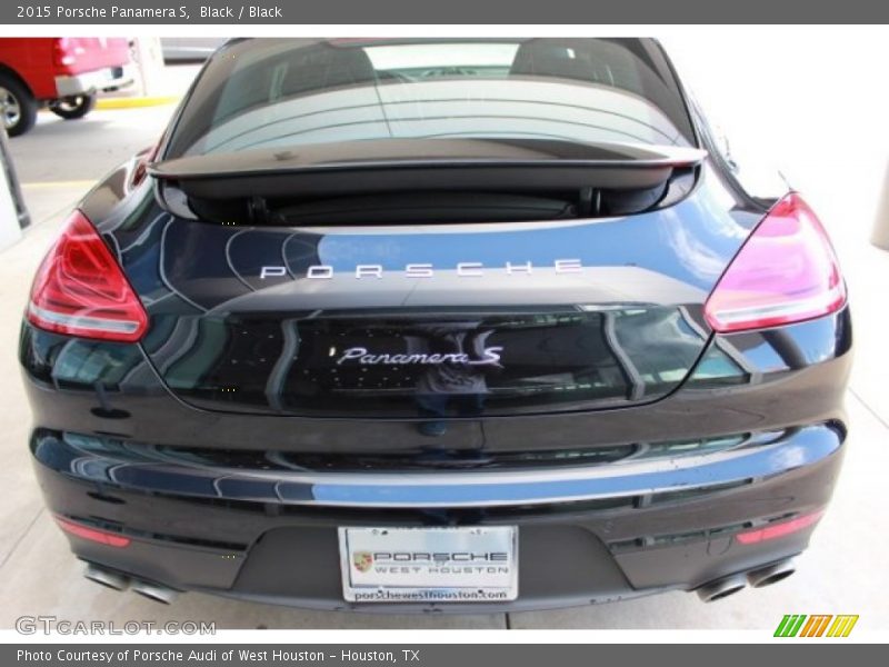Black / Black 2015 Porsche Panamera S