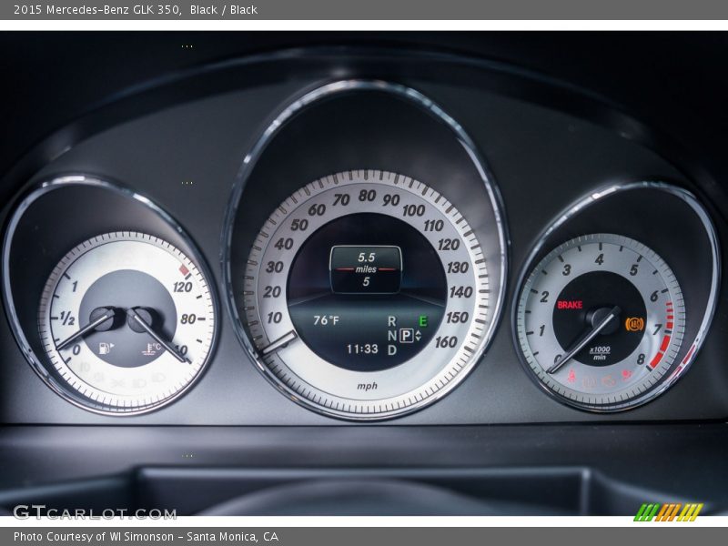 Black / Black 2015 Mercedes-Benz GLK 350