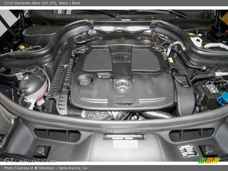 Black / Black 2015 Mercedes-Benz GLK 350