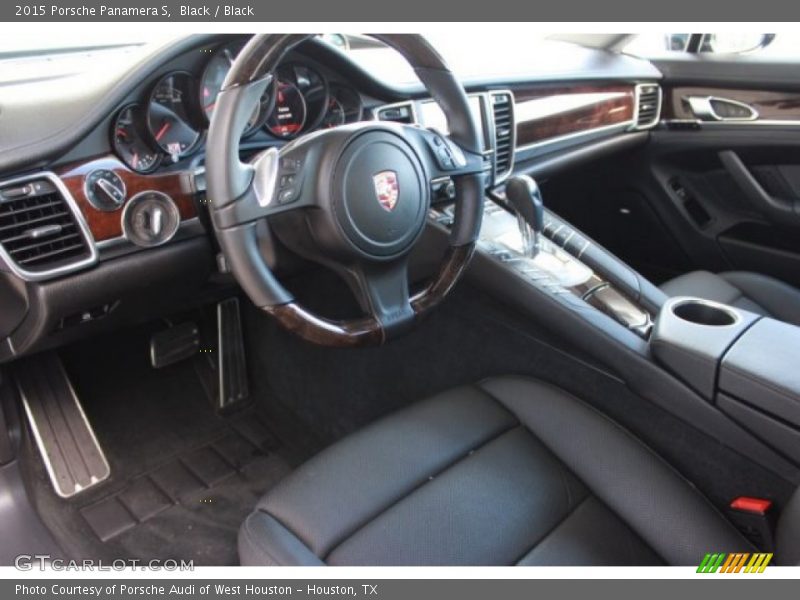 Black / Black 2015 Porsche Panamera S
