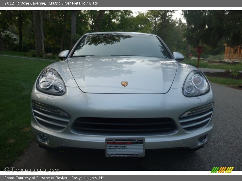 Classic Silver Metallic / Black 2012 Porsche Cayenne