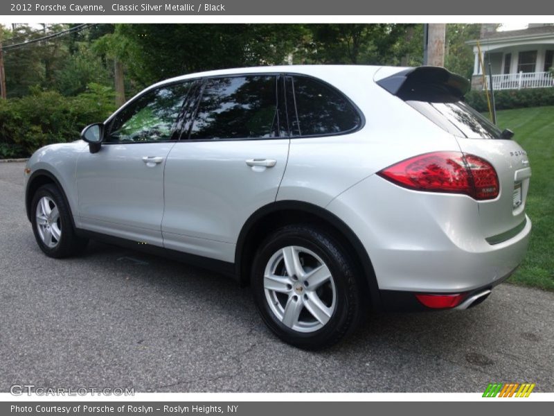 Classic Silver Metallic / Black 2012 Porsche Cayenne