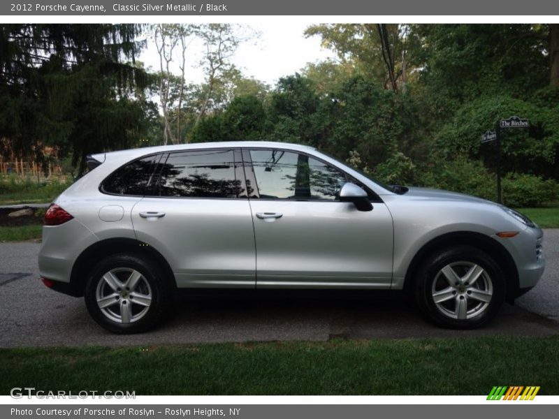 Classic Silver Metallic / Black 2012 Porsche Cayenne