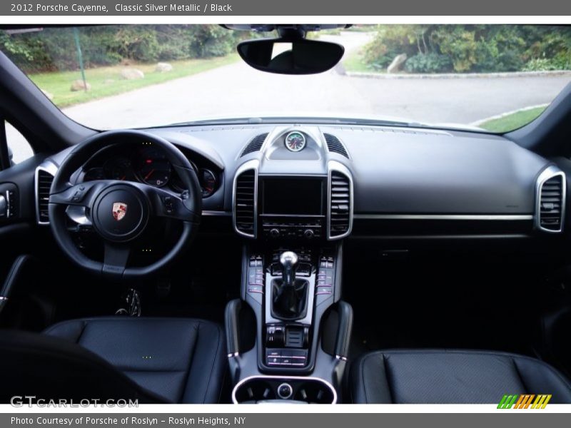 Classic Silver Metallic / Black 2012 Porsche Cayenne