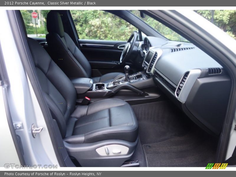 Classic Silver Metallic / Black 2012 Porsche Cayenne