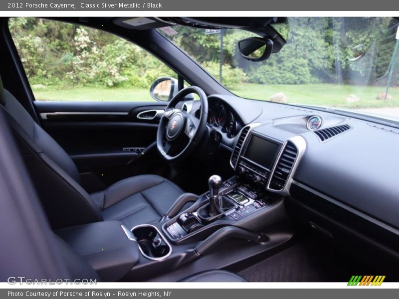 Classic Silver Metallic / Black 2012 Porsche Cayenne
